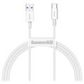 Baseus Superior Serie USB-C Data & Oplaadkabel - 66W, 2m - Wit
