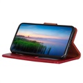 Elegant Series Samsung Galaxy Xcover 5 Wallet Case - Rood