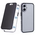 iPhone 16 Plus Magnetisch Hoesje met Gehard Glas - Privacy